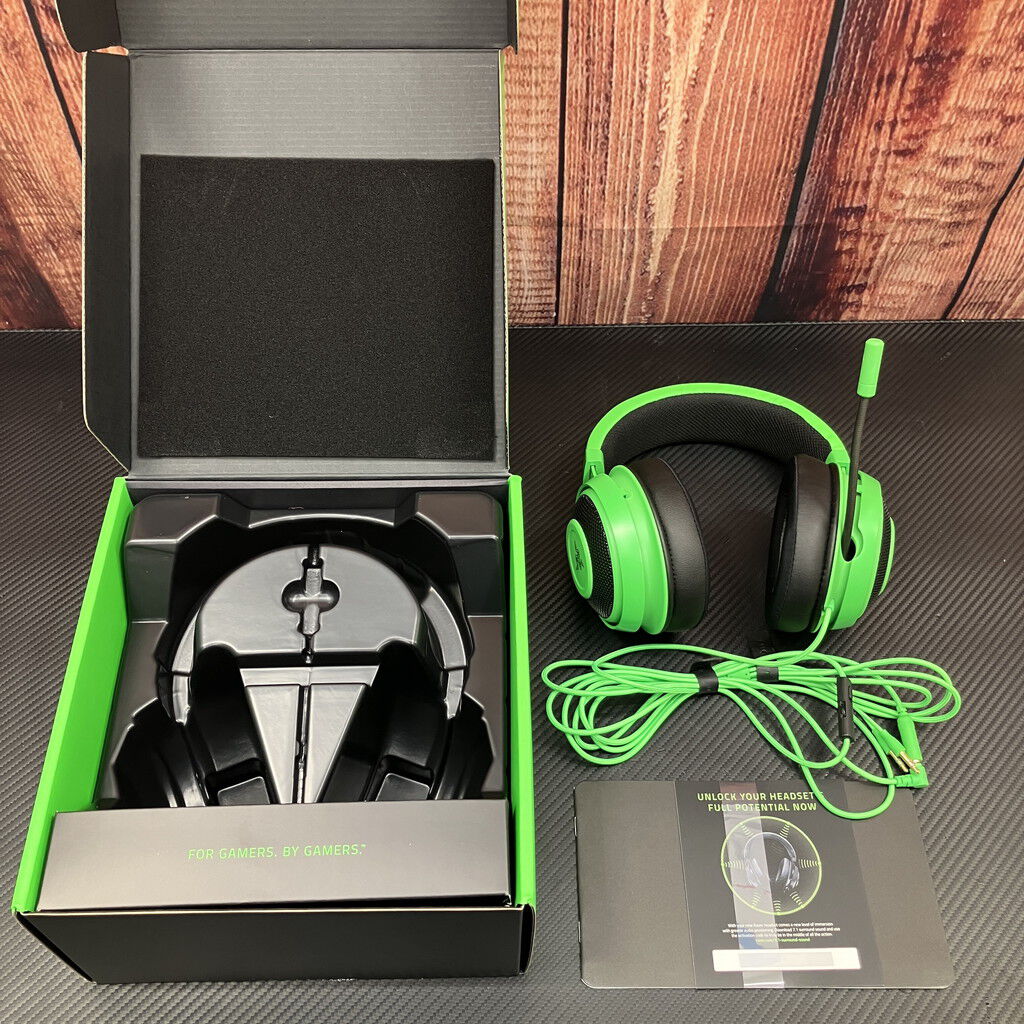 中古 Razer Kraken Green (RZ04-02830200-R3M1) 146998 （342077