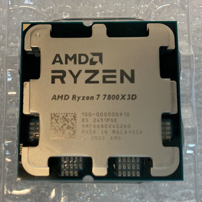 【京都店】中古  AMD Ryzen 7 7800X3D (AM5/4.2/104M/C8/T16/120W) 157139 