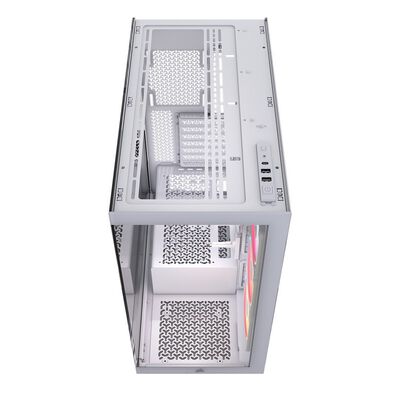 Corsair  3500X LX-R RGB iCUE LINK White CC-9011325-WW (E-ATX ガラス ホワイト) 