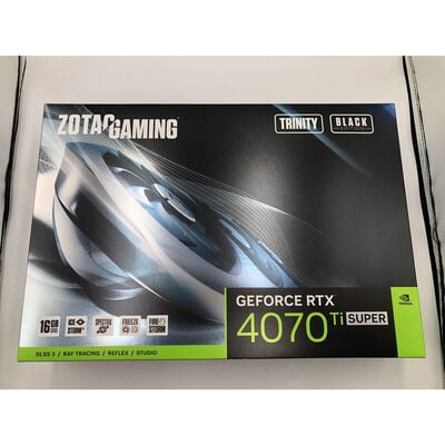 【水戸赤塚店】中古  ZOTAC ZT-D40730D-10P Trinity Black Edition (RTX4070Ti SUPER 16GB) 164249 