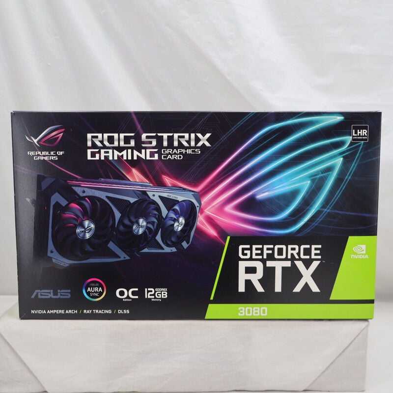 中古 ASUS ROG-STRIX-RTX3080-O12G-GAMING (RTX3080 12GB) 148957