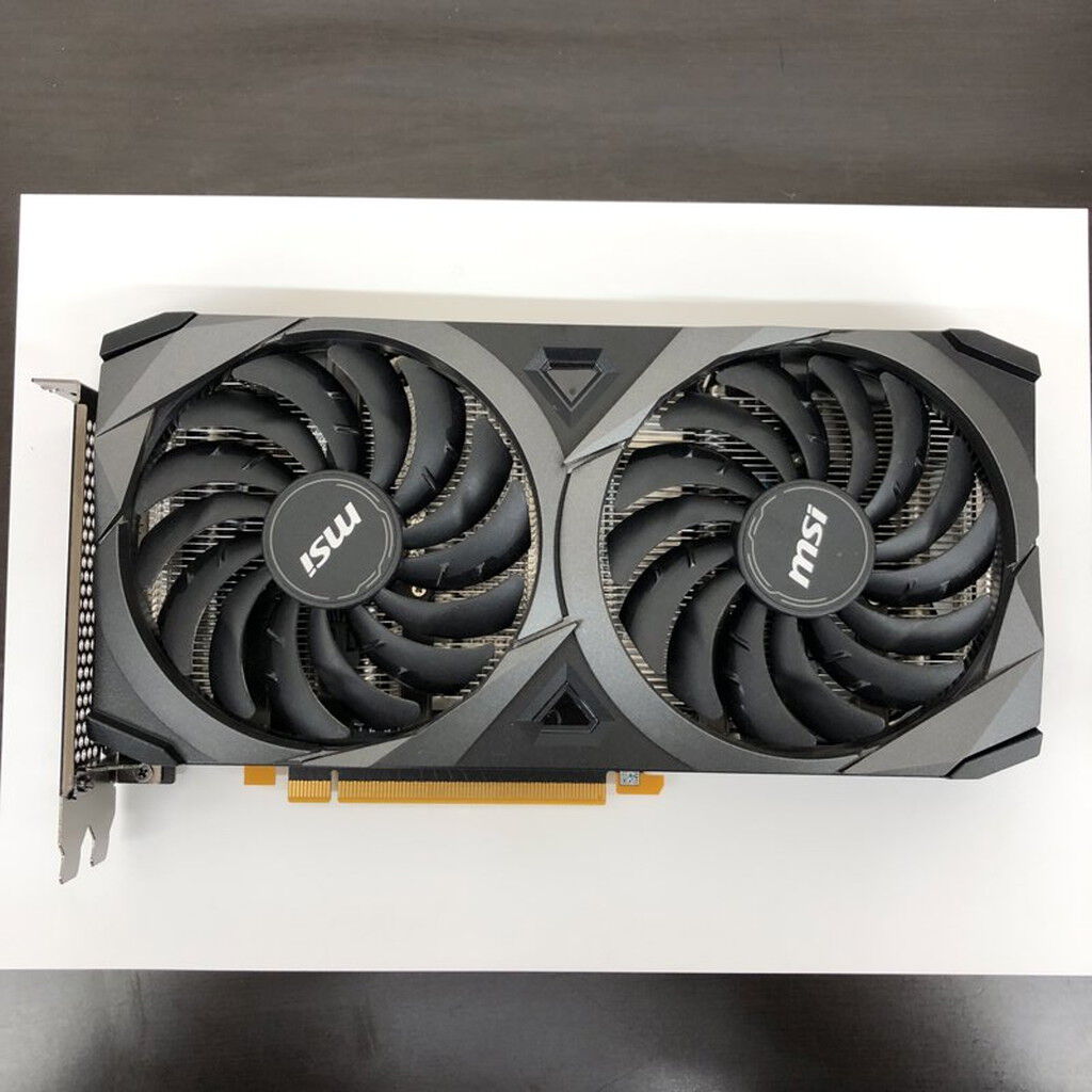 中古 MSI GeForce RTX 3060 Ti VENTUS 2X 8G V1 LHR（RTX3060Ti 8GB