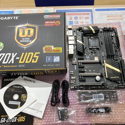 【宮崎恒久店】中古  GIGABYTE GA-Z170X-UD5 (Z170 1151 ATX DDR4) 128720 