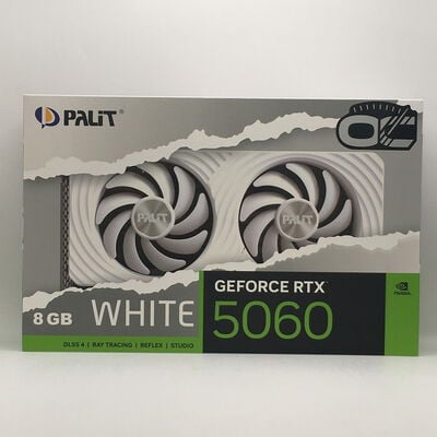 【佐賀南部バイパス店】中古  Palit NE75060U19P1-GB2063M (RTX5060 WHITE OC) 188978 