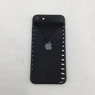 【白山FM松任店】中古  【SIMロック解除済み】【SoftBank】Apple iPhoneSE 4.7インチ (第2世代/2020) 128GB (ブラック) MXD02J/A 155518 