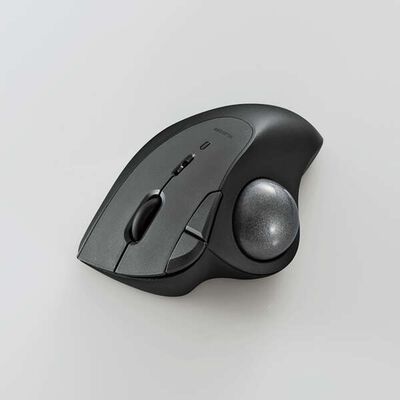 エレコム  M-IT10BRBK (Bluetooth5.0トラックボール IST 5ボタン 人工ルビーモデル ブラック) 