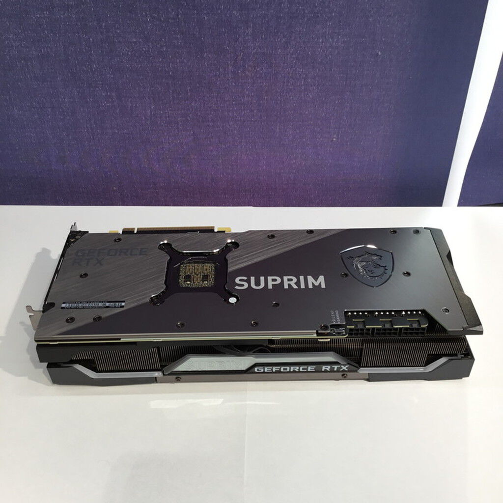 [中古品] RTX3080ti msi suprim x MSI GeForce RTX 3080 TI Suprim X 12g NVIDIA 12 GB Gddr6x for