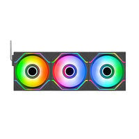 Thermaltake  SWAFAN 120 EX INFINITY ARGB Sync 3Pack CL-F245-PL12SW-A (120mm ARGB ブラック 交換式ファン 3個パック) 