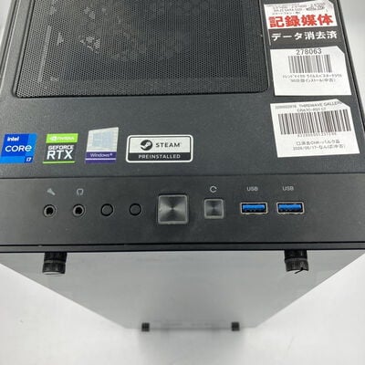 【なんば店】中古  THIRDWAVE GALLERIA CRA7C-R37 (i7 11700/16GB/SSD1TB/RTX3070/WLAN) 3280022876 