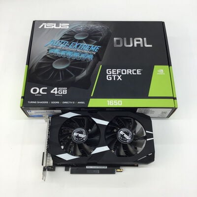 【福山ココローズ店】中古  ASUS DUAL-GTX1650-O4G (GTX1650 4G GDR5) 139570 