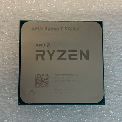 【京都店】中古  AMD Ryzen 7 5700X (AM4/3.4GHz/36M/C8/T16/65W) 150182 