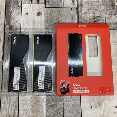 【広島店】中古  ADT AX5U6000C3016G-DCLARBK-DP(DDR5-6000 16GBx2) 3320005285 