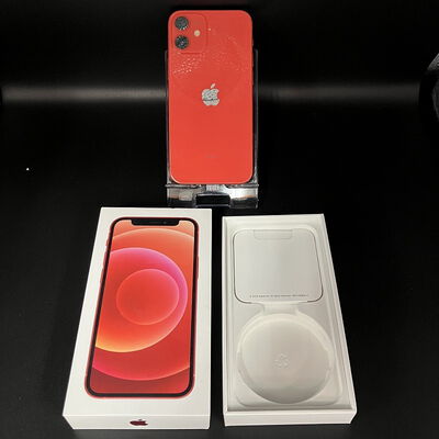 【大須店】中古  【au】Apple iPhone12 mini 5.4インチ 64GB (PRODUCT)RED  MGAE3J/A 144035 