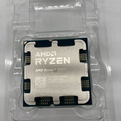 【郡山安積店】中古  AMD Ryzen 9 7900X (AM5/4.7GHz/76M/C12/T24/170W 152462