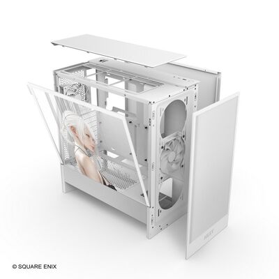 NZXT  H5 Flow NieR SQUARE ENIX 15th Anniversary Edition CC-H52FW-SB 