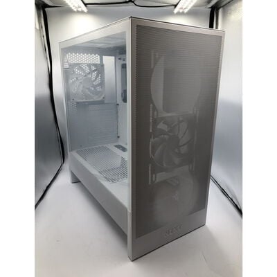 【水戸赤塚店】中古  NZXT CC-H52FW-01(H5 FLOW WH E-ATX ｶﾞﾗｽ) 4680003379 