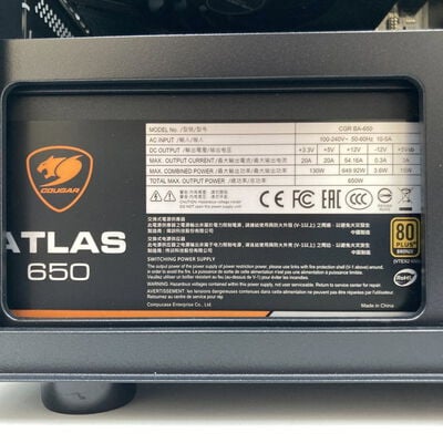 【熊本浜線店】中古  UNFINITY BTOデスクトップPC(i3 12100F/16GB/SSD512GB/RTX4060/W11H) 5370000893 
