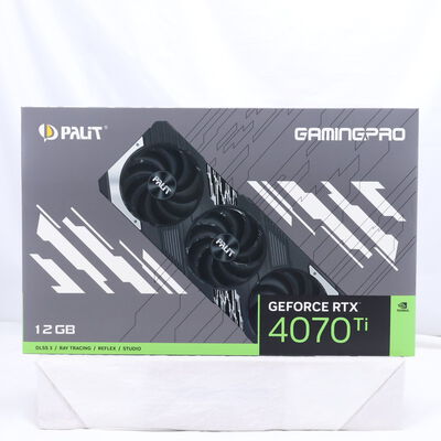 【通販センター】中古  Palit NED407T019K9-1043A (RTX4070Ti 12GB) 154191 