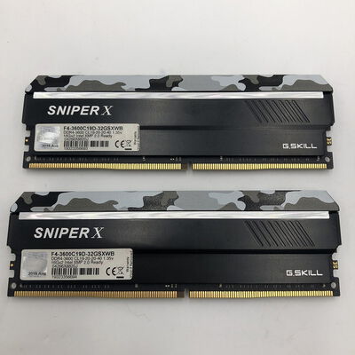 【盛岡都南店】中古  16GB 2枚組(合計32GB) PC4-28800/DDR4-3600 デスクトップ用 190910 