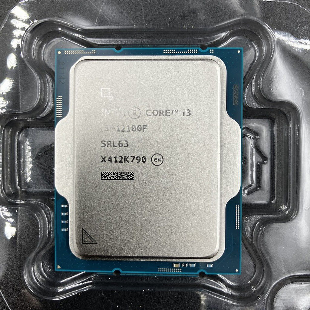 Intel core i3 12100f 中古 12th Gen Intel Core i3-12100F LGA 1700 CPU Processor Quad