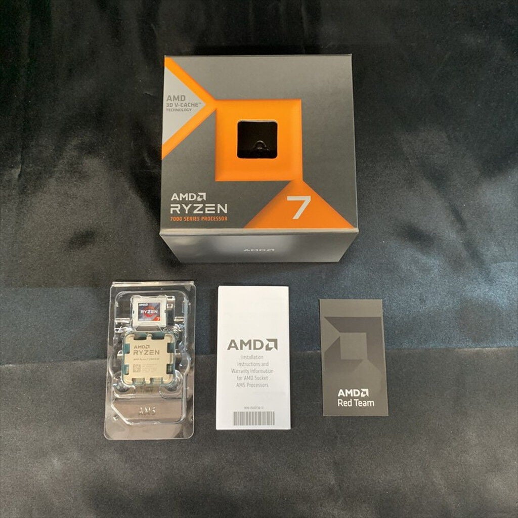 ちしょう様用　AMD Ryzen 7 7800X3D CPU 中古 動作品 中古 AMD Ryzen 7 7800X3D (AM5/4.2/104M/C8/T16/120W) 157139