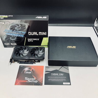 【熊本浜線店】中古  ASUS DUAL-GTX1660S-O6G-MINI(GTX1660 SUPER 6G) 5370001245 
