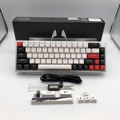 【甲府飯田店】中古  Arbiter Studio Polar 65 Keyboard Ronin Red / Silver frame - Fuji Magnetic Switch 4720003207 