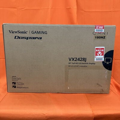 【なんば店】中古  Viewsonic VX2428J-7 (23.8W 2H1DP 0.5ms IPS 180Hz) 184770 