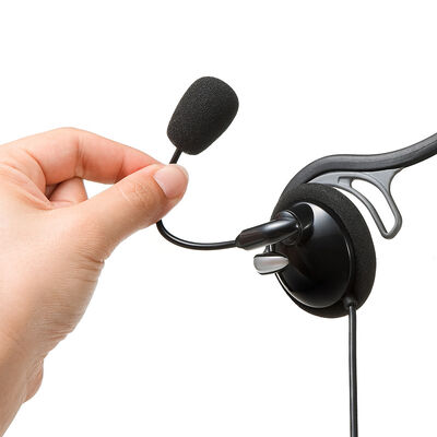 サンワサプライ  MM-HSU05BK (USBヘッドセット) 