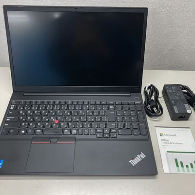 【町田店】中古  LENOVO E15 Gen2 MSO 指紋認証あり (Intel Core i5 1135G7 2.4GHz/8GB/SSD256GB/-/オンボード/15.6/1920x1080/GbE/Wi-Fi/WEBCAM/W11P/Microsoft Office Home and Business 2024) 188484 