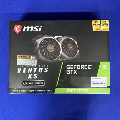 【横浜駅前店】中古  MSI GeForce GTX 1660 SUPER VENTUS XS (GTX1660 SUPER) 3400008807 