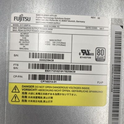 【熊本浜線店】中古  FUJITSU_ESPRIMO_D588(i5 8500/8GB/SSD500GB/W11P) 5370000757 