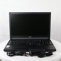 中古  Fujitsu  LIFEBOOK A579/BW FMVA6400XD(Intel Core i5 8265U/8GB/HDD500GB/DVD Reader/オンボード/15.6/1366x768/Wi-Fi/W11H64 MAR) 185270 