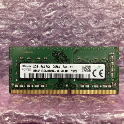 【富士青葉店】中古  SKhynix ノートPC用メモリ(PC4-21300 8GB DDR4-2666) 5070002289 