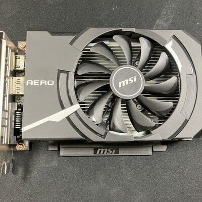 【大宮店】中古  MSI GeForce GTX 1650 AERO ITX 4G OC(GTX1650 4G GDR5) 139574 