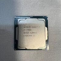 中古  INTEL Core i7-7700K (1151/4.20GHz/8M/C4/T8) 133190 