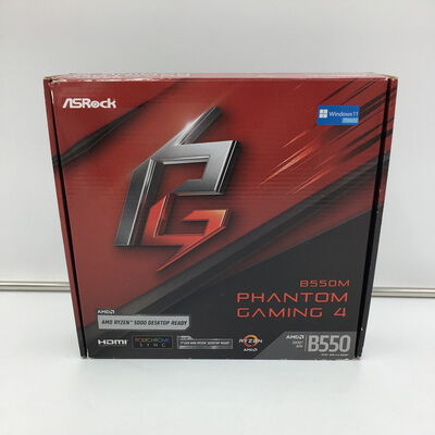 【白山FM松任店】中古  ASRock　B550M　PHANTOM　GAMING4 4950002582 
