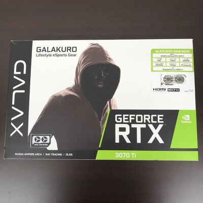 【長野稲里店】中古  玄人志向 GK-RTX3070Ti-E8GB/WHITE (RTX3070Ti 8GB) 146274 