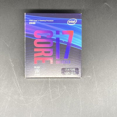 【宇都宮鶴田店】中古  INTEL Core i7 8700K (1151/3.70GHz/12M/C6/T12) 136197 