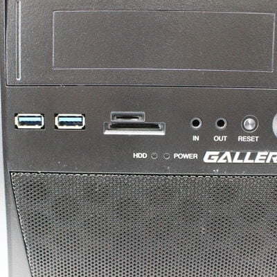 【通販センター】中古  THIRDWAVE GALLERIA KT(Intel Core i7 8700/16GB DDR4 (PC4)/SSD500GB/DVDマルチ/NVIDIA GeForce GTX 1060 6GB/W11H64 MAR) 191322 