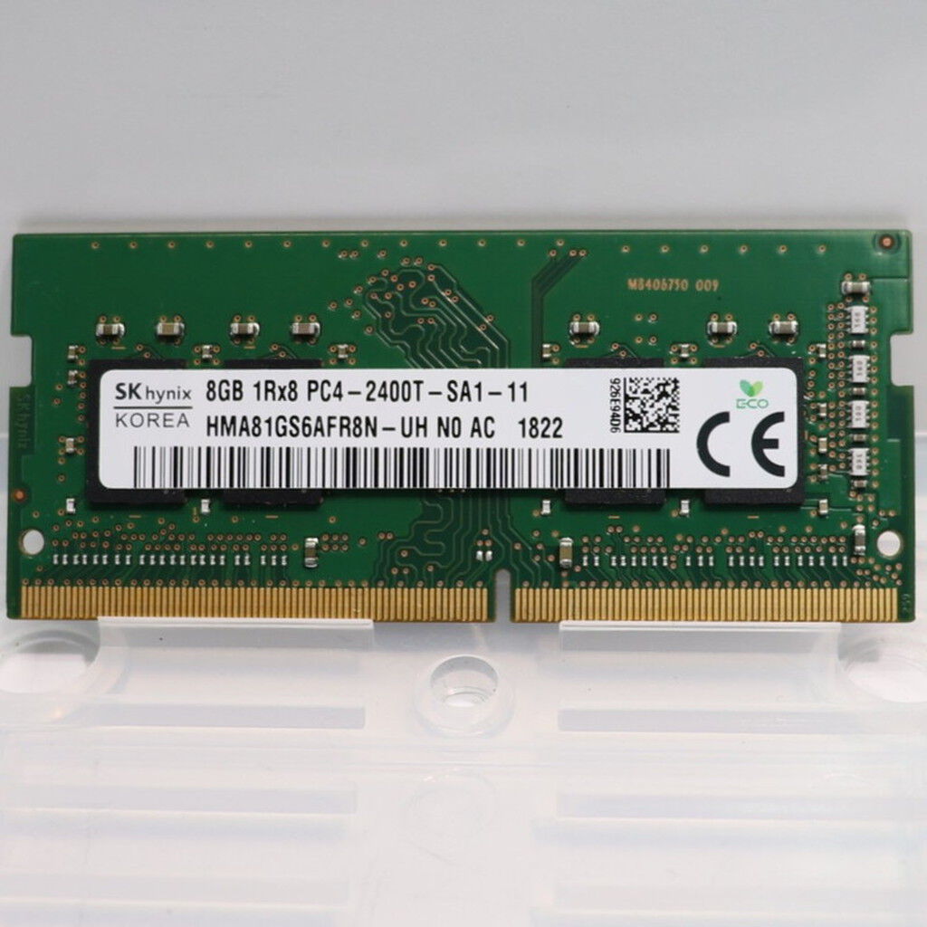 中古 PC4-19200 8GB ノート用(DDR4-2400) 150693 （366420