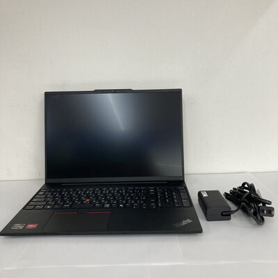 【福山ココローズ店】中古  Lenovo ThinkPad E16 Gen 2 AMD (AMD Ryzen5 7535U 2.9GHz/16GB/SSD256GB/-/オンボード/16/1920x1200/Wi-Fi/WEBCAM/W11P64) 176149 