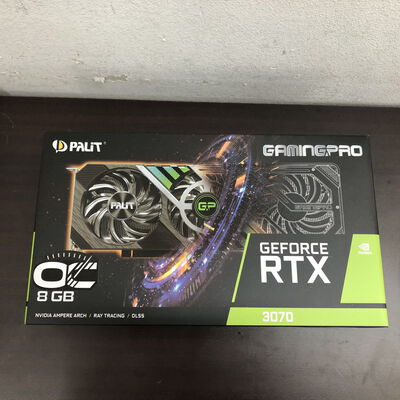【福山ココローズ店】中古  Palit NE63070S19P2-1041A (RTX3070 GP OC 8G GDR6) 192424 
