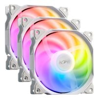ADATA  VENTO 120 ARGB PWM VENTO120ARGBPWM3C-WHCWW (120mm ホワイト 3個パック) 
