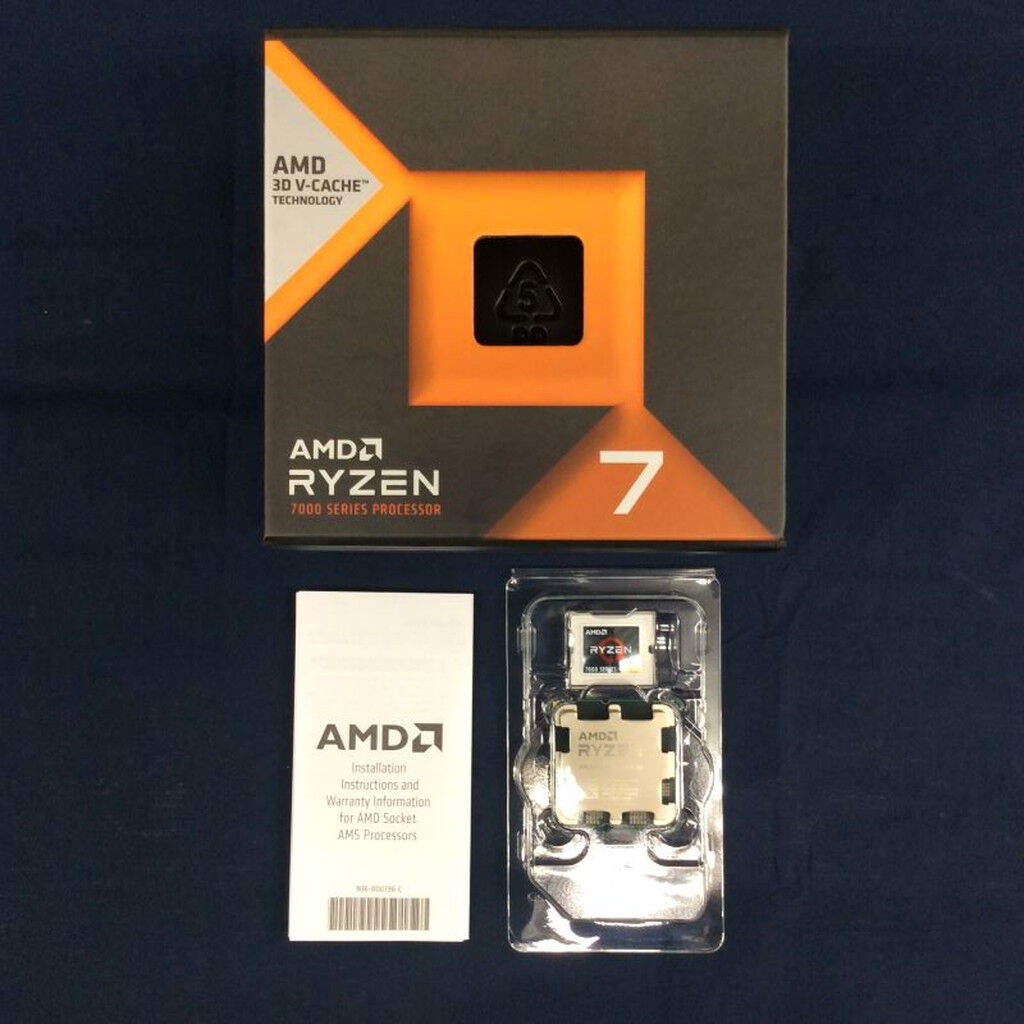 【中古】AMD CPU Ryzen 7 7800X3D BOX 中古】AMD Ryzen 7 7800X3D (4.2GHz/TC:5GHz) BOX AM5/8C/16T/L3
