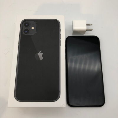 【大分店】中古  【SoftBank】 Apple iPhone11 6.1インチ 64GB (ブラック) MWLT2J/A 140613 