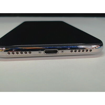 【前橋ｲﾝﾀｰｱｶﾏﾙ店】中古  【SIMロック解除済み】【au】 iPhoneX 64GB (シルバー) MQAY2J/A 155239 