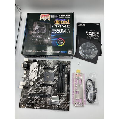 【水戸赤塚店】中古  ASUS PRIME B550M-A (B550 AM4 mATX DDR4) 142903 