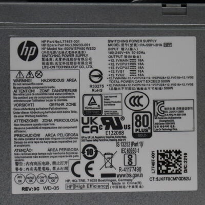 【通販センター】中古  HP Victus by HP(AMD Ryzen 5 5600G/16GB DDR4 (PC4)/SSD2TB/なし/AMD Radeon RX 6600 XT 8GB/W11H64 MAR) 195688 