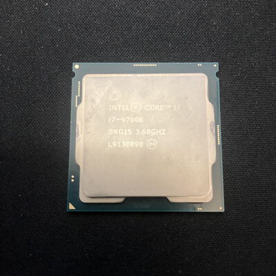 【大宮店】中古  INTEL Core i7 9700K (1151/3.60GHz/12M/C8/T8) 138481 